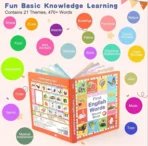 كتاب تعلم الإنجليزية للأطفال والكبار – First English Words Sound Book